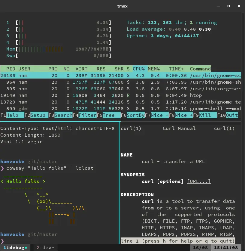 tmux